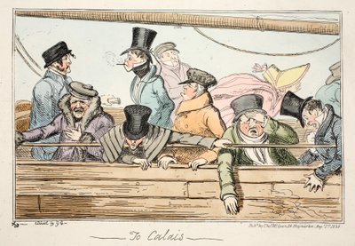 To Calais by George Cruikshank
